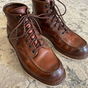 Red Wing Boots Shoes 1907 Moc Toe size 9